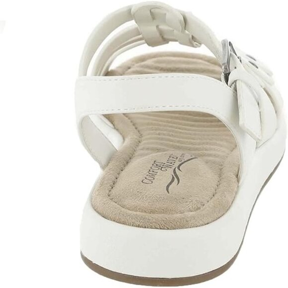 Easy Street Womens Chirp Flat Sandals - Picture 6 of 6